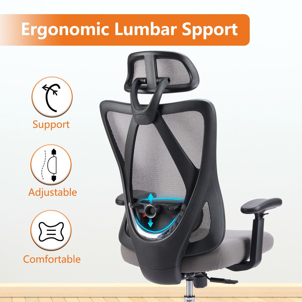 Premium Ergonomic Office Chair for Back Support