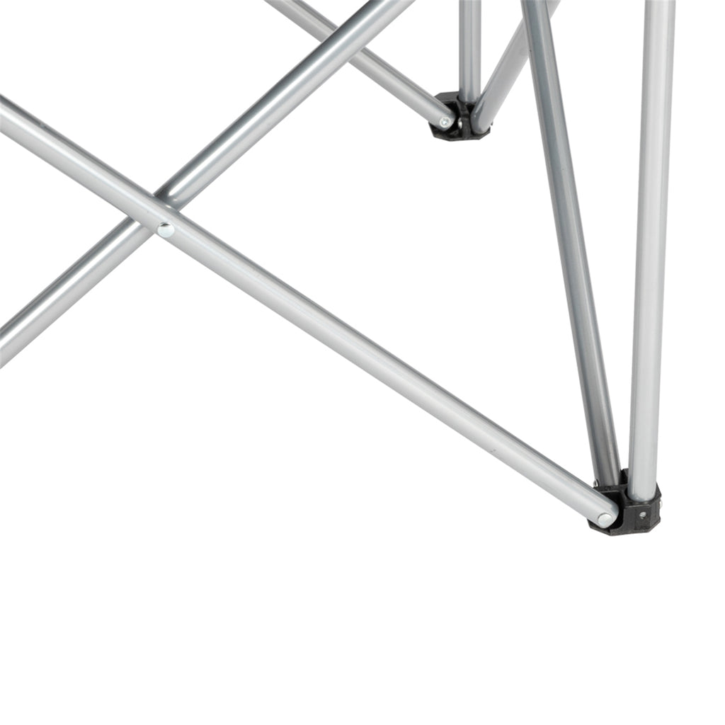 Portable Camping Chair with Grey Iron Frame