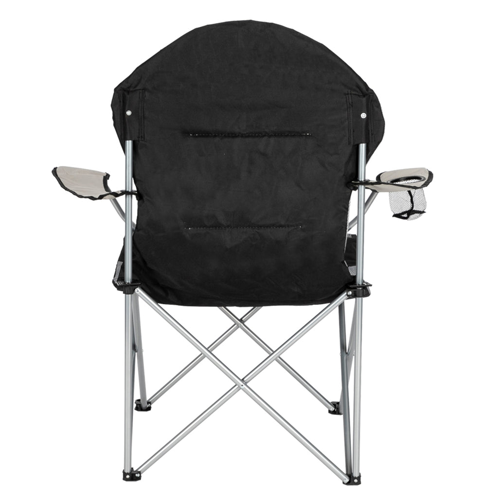 Portable Camping Chair with Grey Iron Frame