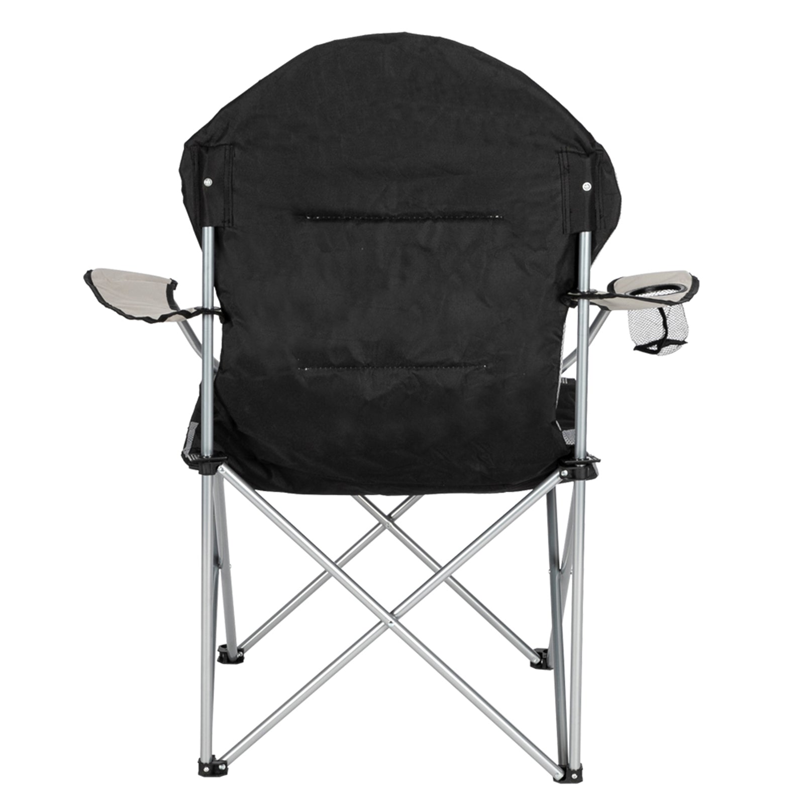 Portable Camping Chair with Grey Iron Frame