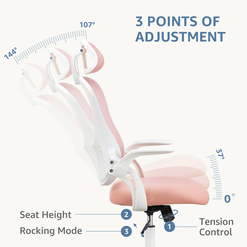 Ergonomic Office Computer Chair with Lumbar Support