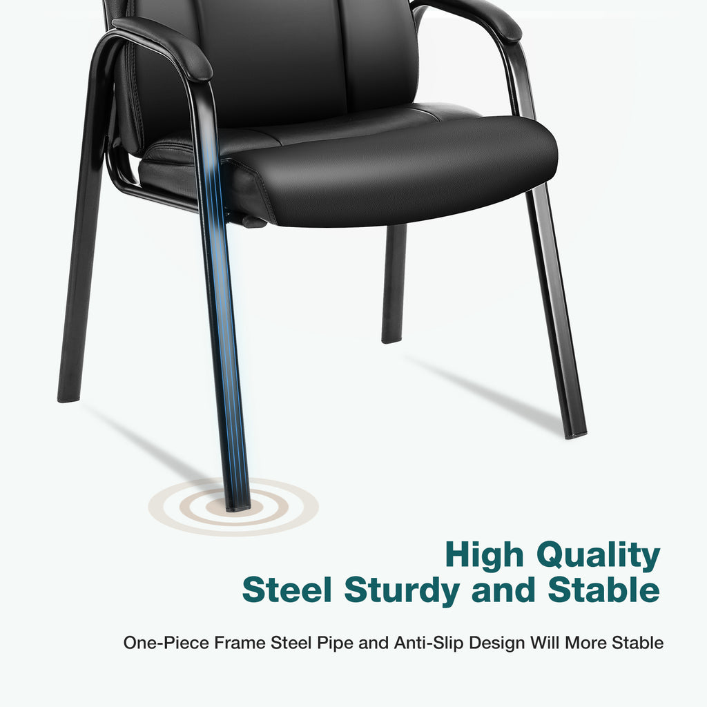 PU Leather Reception Chair for Office & Meeting Room